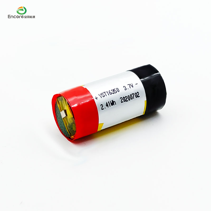 16350 sylindret 650mah lipo batteri
