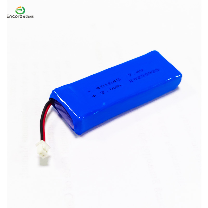 2s lipo batteripakke 7,4v