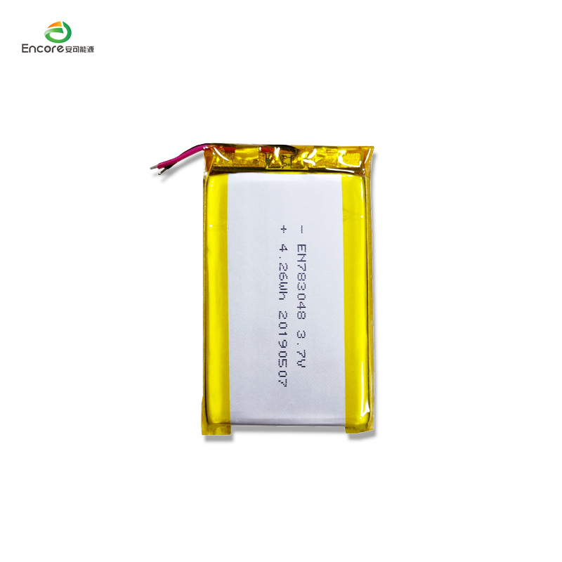 3,7v 1150mah Li-polymerbatteri