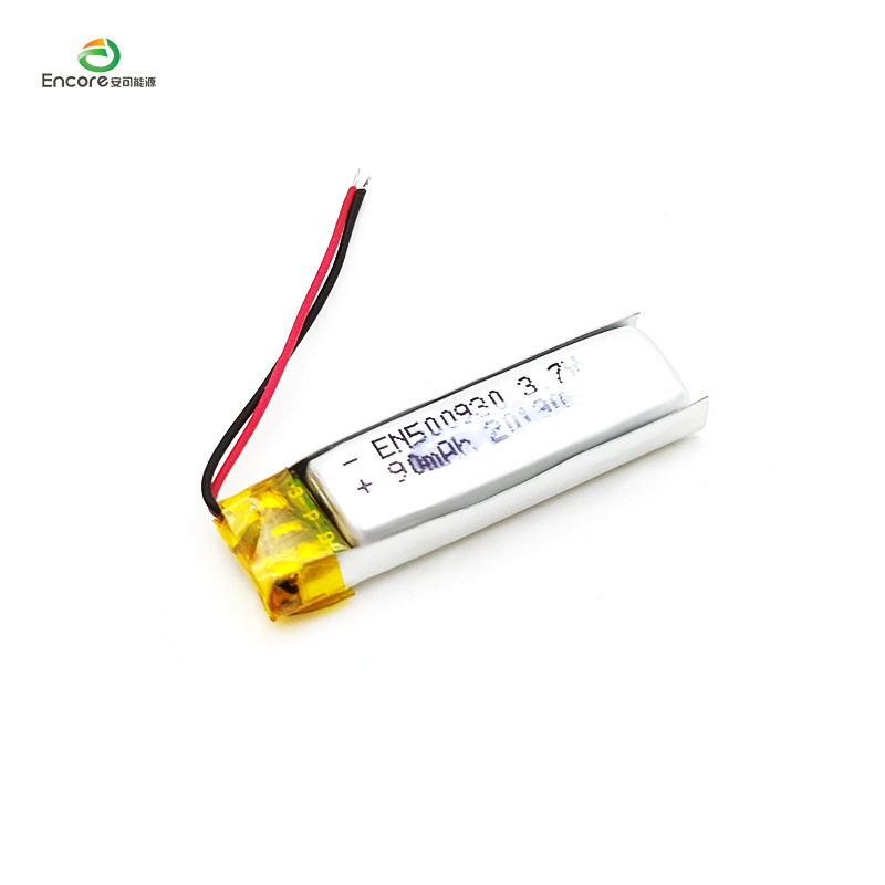 90 mah oppladbart litiumpolymerbatteri