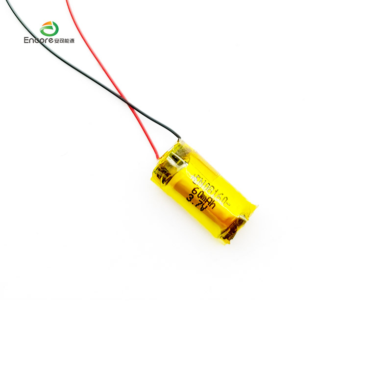 3,7 V Li-polymer oppladbart batteri