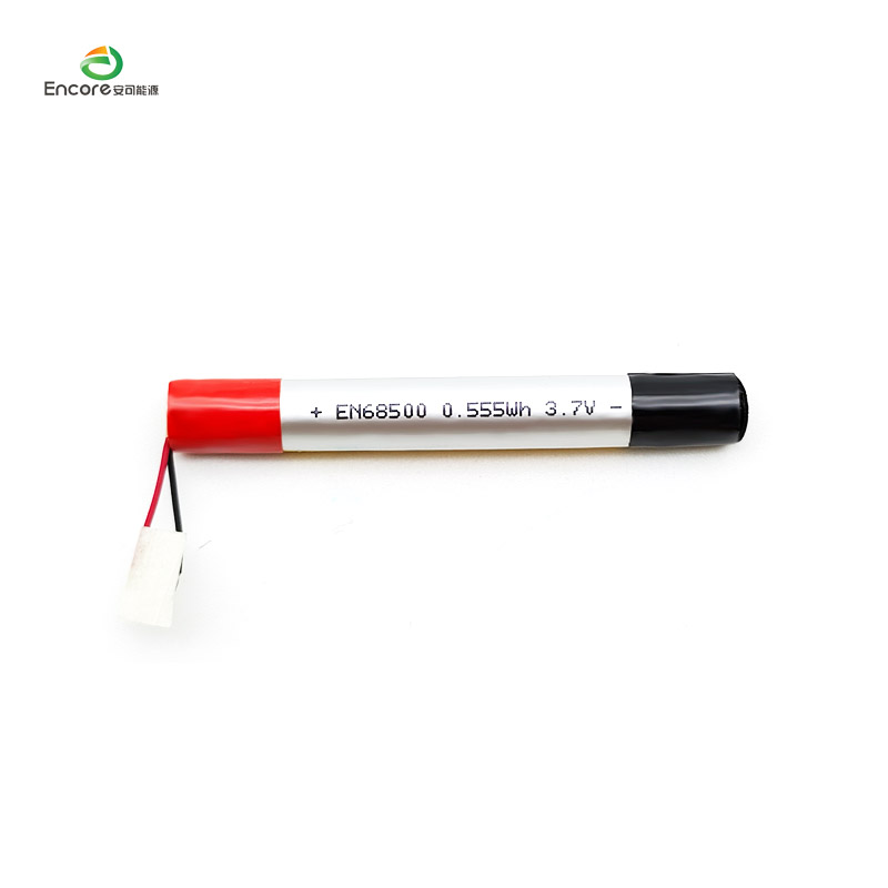 Sylindrisk vape batteri 68500 150mah 3,7v lipo batteri