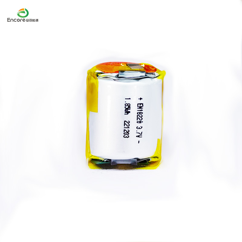 Round Vape 18200 500mah 1,85wh 3,7v lipo batteri